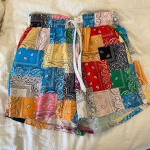 bandanna shorts